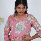 Mauve maternity nursing wear