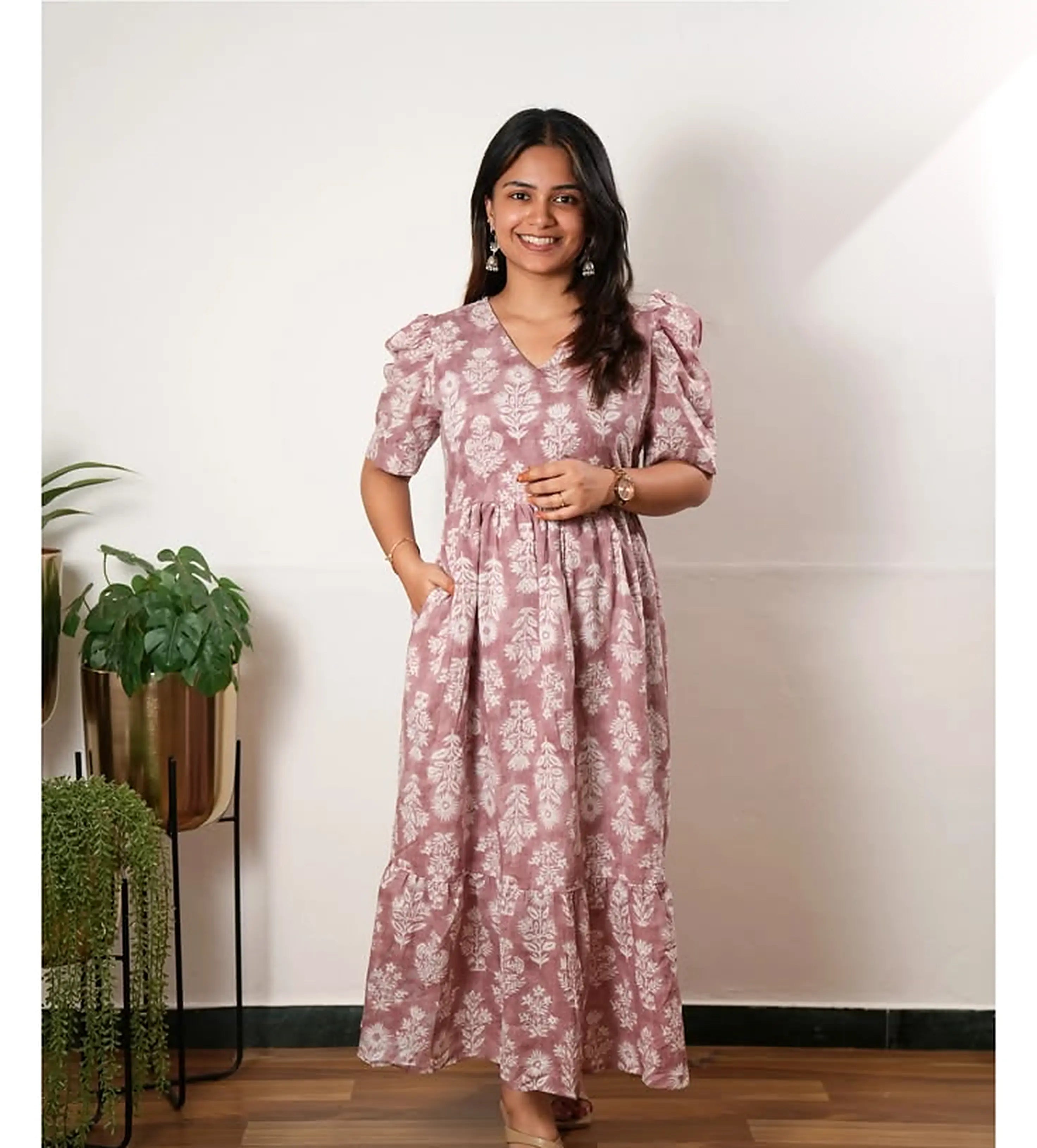 Cotton Maxi Dress for Women