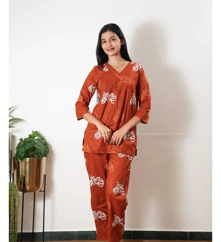 Cotton Night Suits for Women