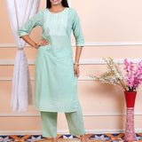 Green Cotton Co-ord set