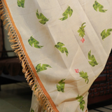 Vaazhai linen saree