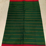 Green madurai cotton sungudi saree