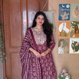 Berry cotton suit set