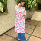 Blossom cotton kurti