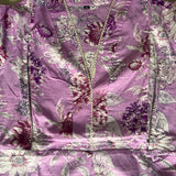 Lilac maternity nursing cotton top