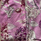 Lilac maternity nursing cotton top