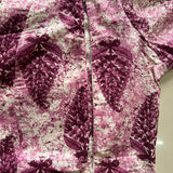 Magenta tie and dye maternity nursing cotton co-ords set