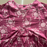 Powder pink maternity nursing cotton comfies