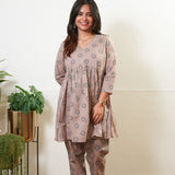 Beige butta cotton comfies