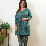 Emerald cotton comfies