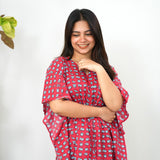 Red mini elephant cotton comfies