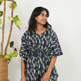 Pisces cotton kaftan comfies