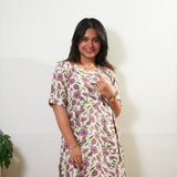 Orchid button down lounge sleep wear