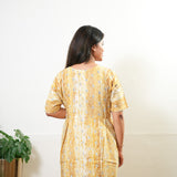 Mustard button down lounge sleep wear