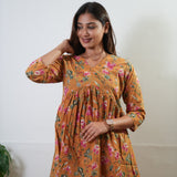 Sand cotton maternity nursing comfies