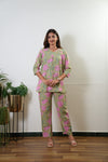 Pastel green pure cotton lounge sleep wear