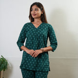 Turquoise pure cotton lounge sleep wear