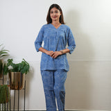Blue diamond pure cotton lounge sleep wear