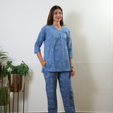 Blue diamond pure cotton lounge sleep wear