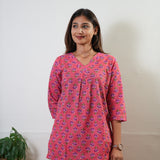 Hot pink pure cotton lounge sleep wear