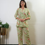 Pista pichwai pure cotton lounge sleep wear
