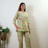 Pista pichwai pure cotton lounge sleep wear
