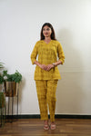 Mustard pure cotton lounge sleep wear