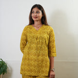 Mustard pure cotton lounge sleep wear