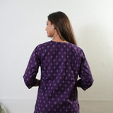 Violet pure cotton lounge sleep wear