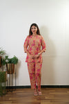 Peach pure cotton lounge sleep wear