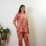 Peach pure cotton lounge sleep wear