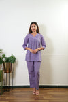 Lavender pure cotton lounge sleep wear