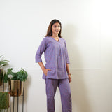 Lavender pure cotton lounge sleep wear