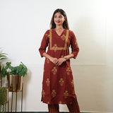 Cherry cotton co-ords set