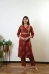 Cherry cotton co-ords set