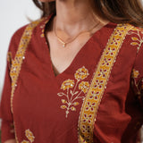 Cherry cotton co-ords set