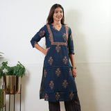 Sapphire cotton co-ords set