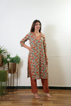 Tangerine cotton co-ords set