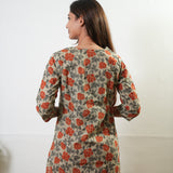 Tangerine cotton co-ords set
