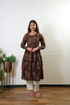 Chocolate cotton co-ords set