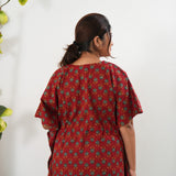 Cherry cotton kaftan