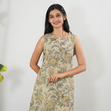 Ivory cotton co-ords set (attached sleeves)