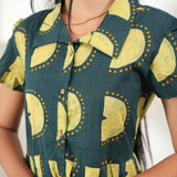 Moon button down maxi dress