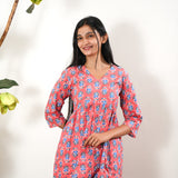 Coral cotton comfies