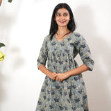 Powder blue tie and dye cotton comfies