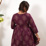 Burgundy maple cotton comfies