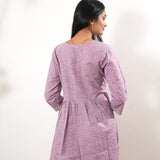 Lilac cotton comfies