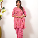 Flamingo paisley cotton comfies