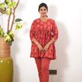 Rust orange sunshine cotton comfies