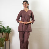 Chocolate pure cotton sleep wear